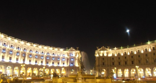 Roma, Piazza della Repubblica, 18 dicembre 2015